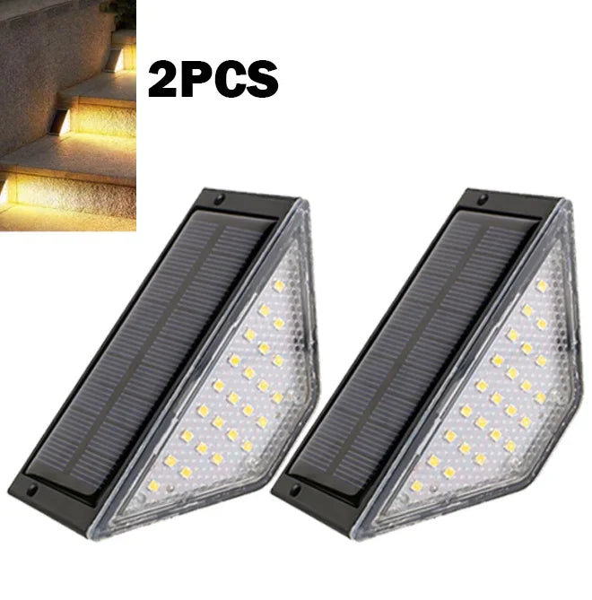 Solar Stair Lights Solar Step Light Outdoor Anti-theft Waterproof