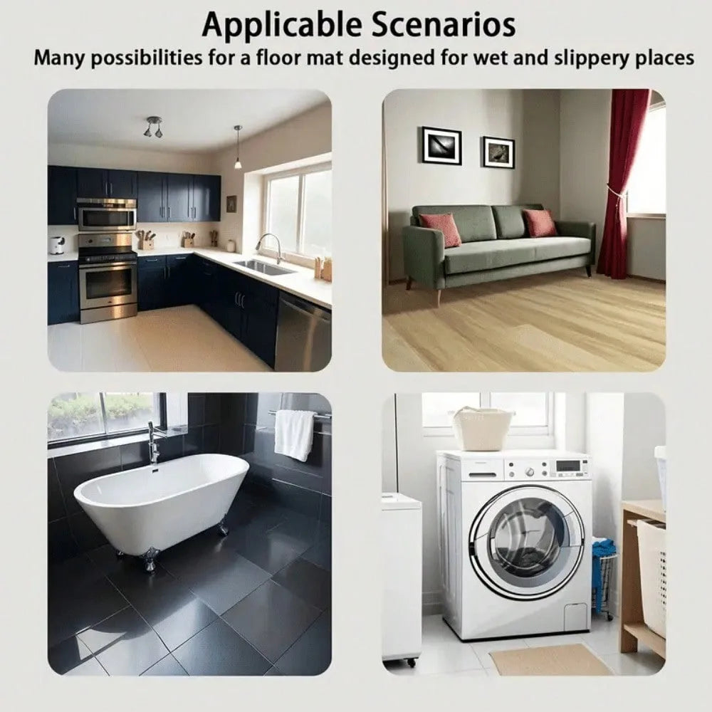 1pc Fantasy Mushroom Doormat, Magical Forest Non-Slip Floor Mat