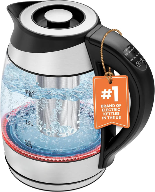 Electric Kettle 5 Presets LED Indicator Lights