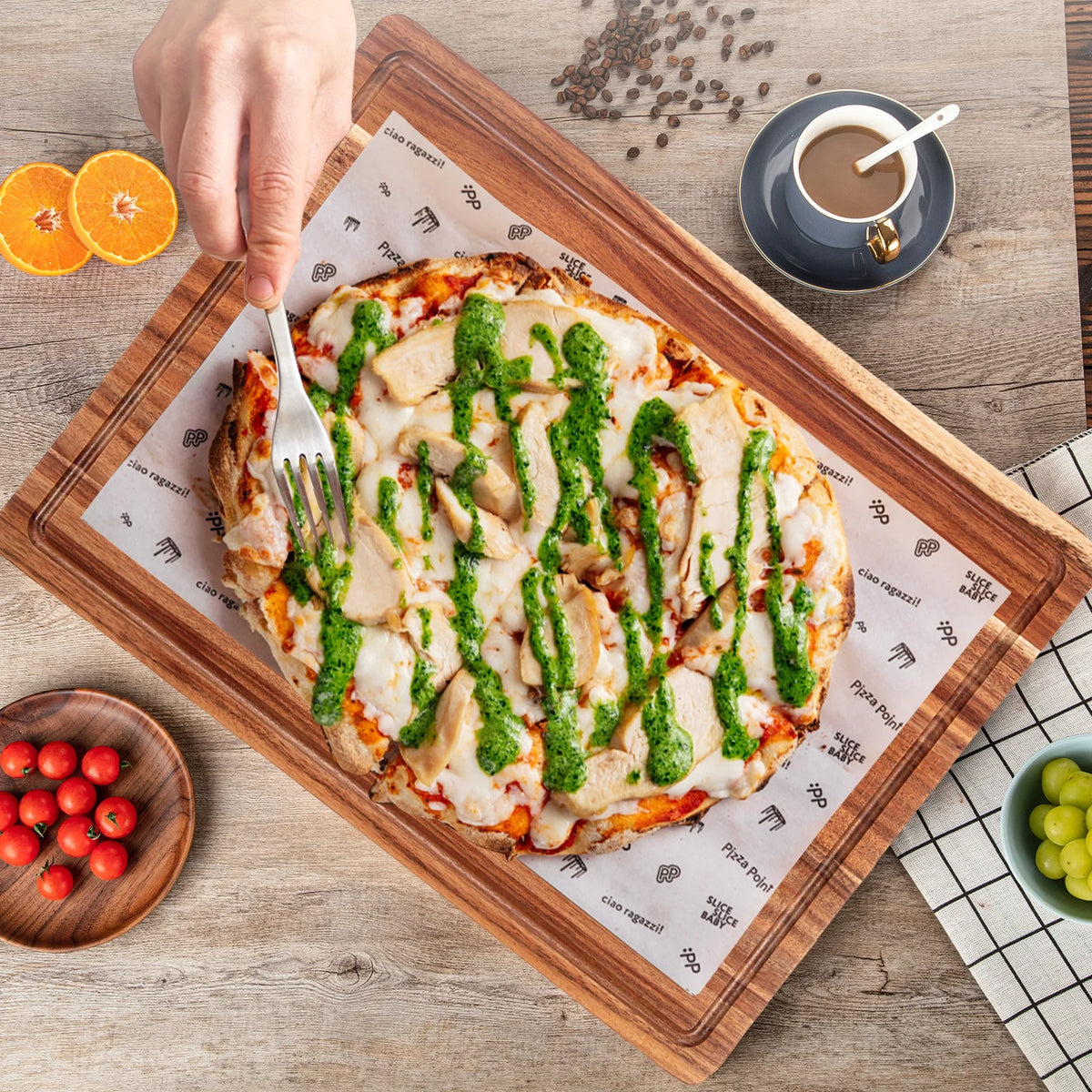 Acacia Cutting Board for Kitchen with XXL Extra Large Charcuterie