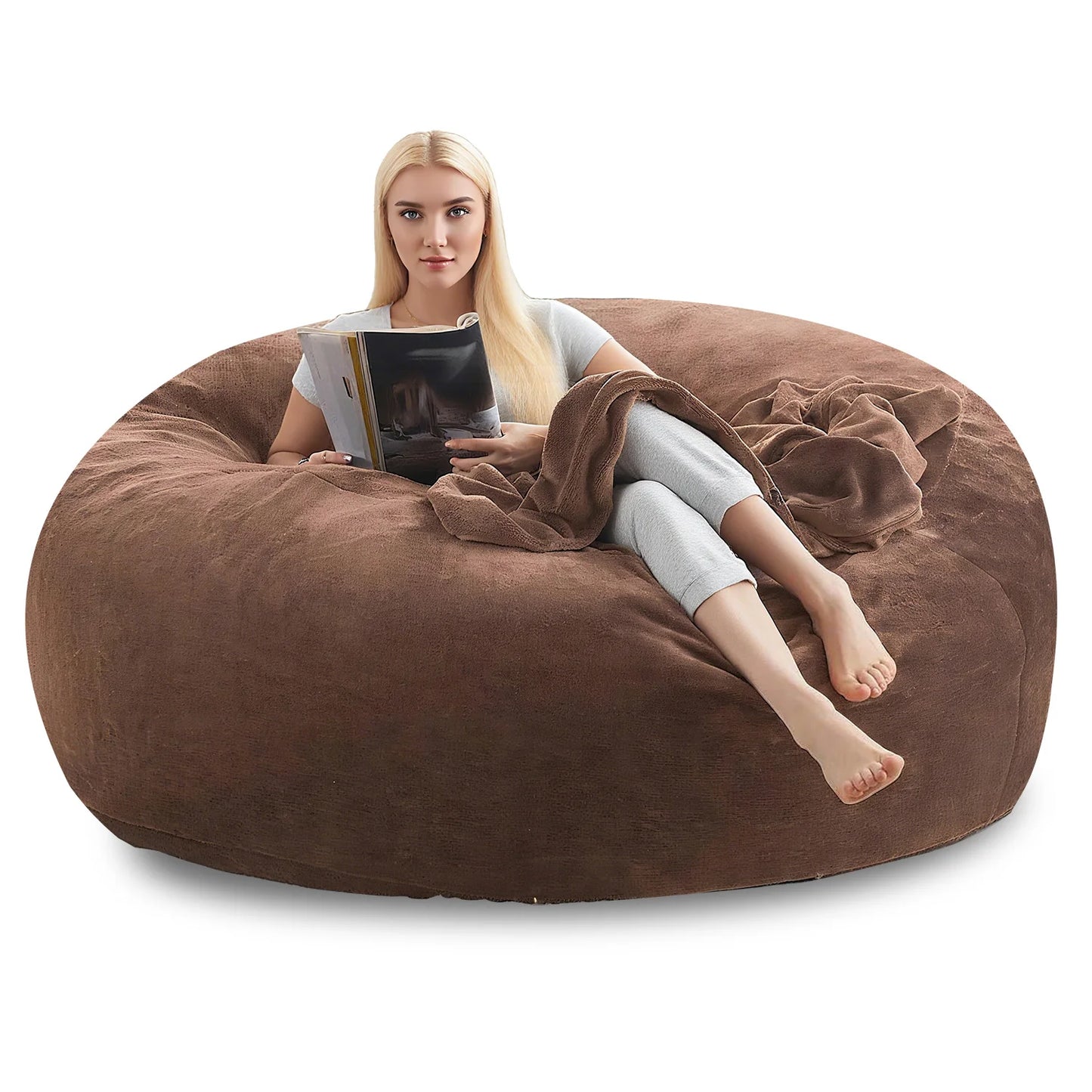 120CM×120CM×60CM, adult beanbag chair  memory foam chair,