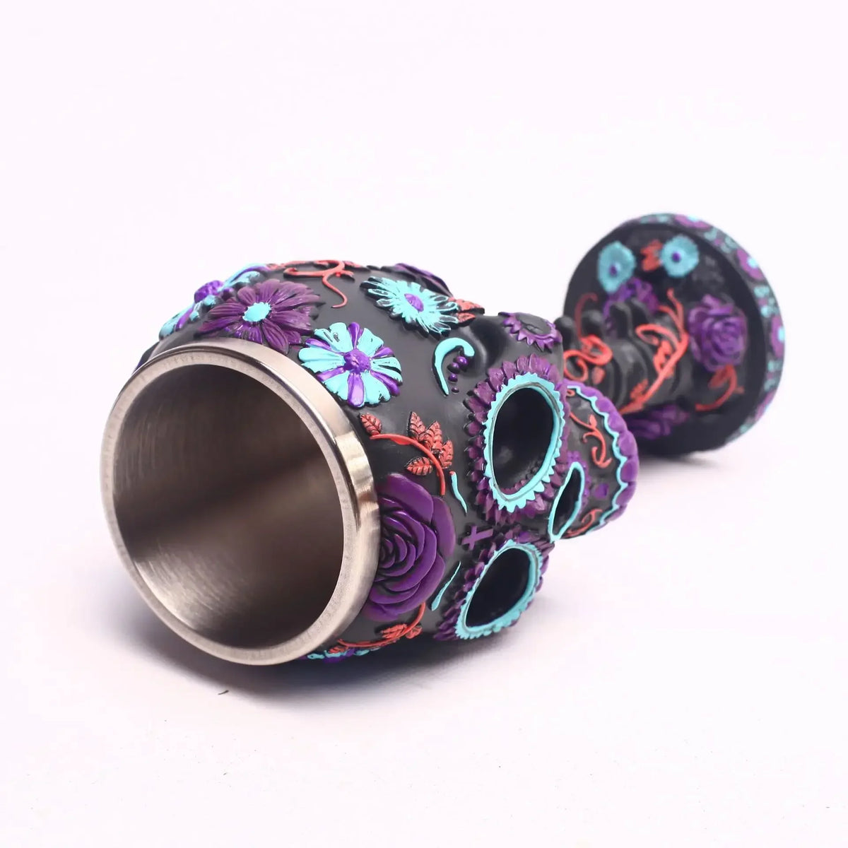 Skull Goblet Resin Steel Cup Creative Beer Mug 3D Wine Glass Mugs
