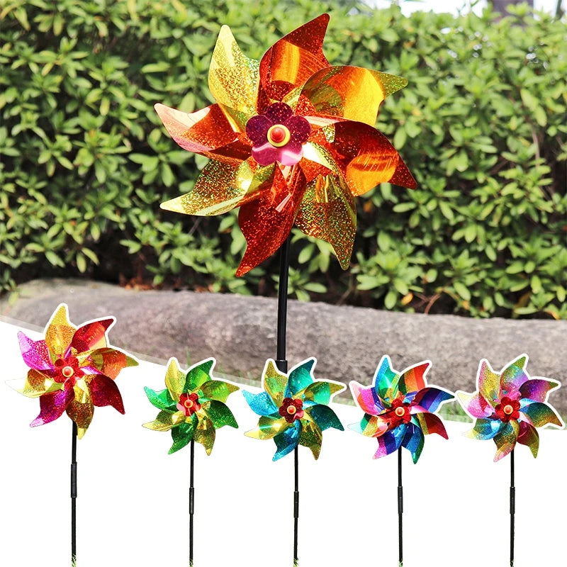 Windmill Rotating Bird Repeller Garden Birds Spinner