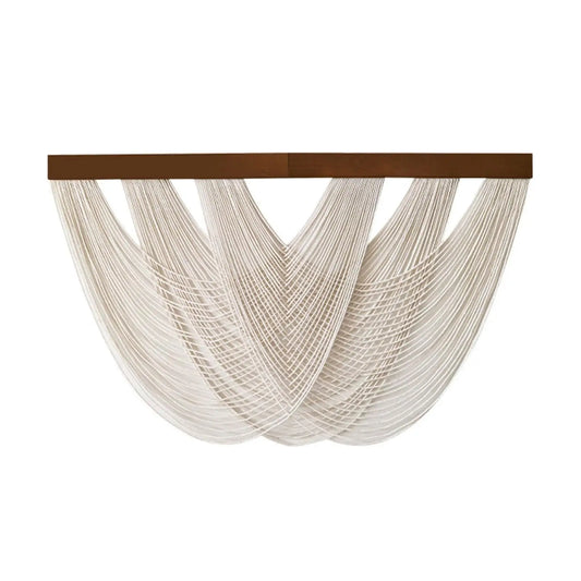 Handwoven Cotton Rope Wall Tapestry Macrame Hanging