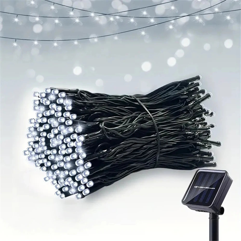 Solar String Lights Outdoor 20/50/100/200 LED Waterproof Lights