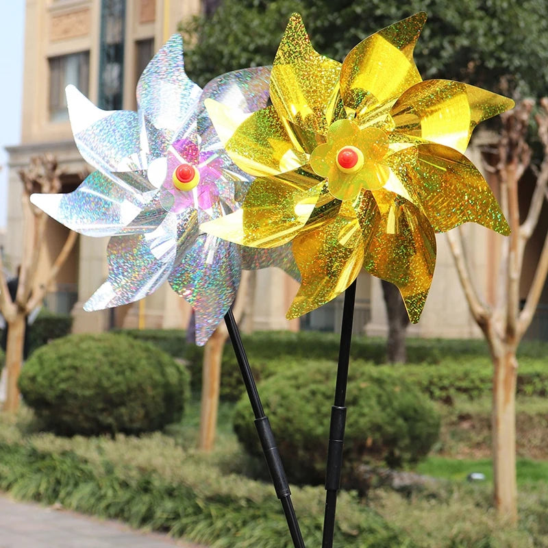 Laser Bird Repelling Windmill 24CM