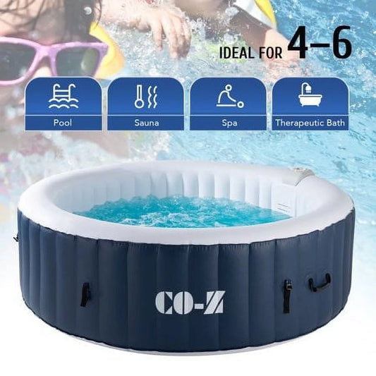 Inflatable Round Spa Hot Tub 6 Adults