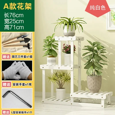 Aesthetics Trendy Flower Shelf Minimalist Plant shelves