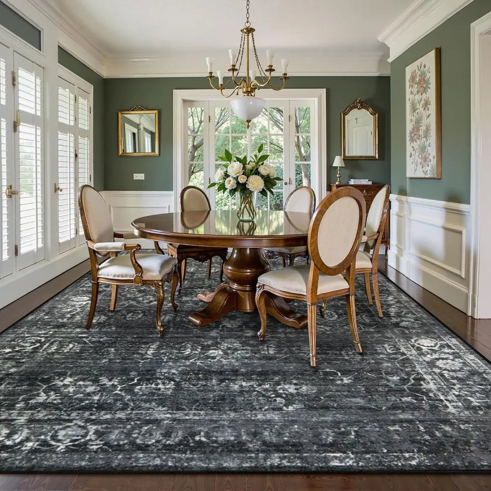 Area Rugs 9x12 Living Room Soft Large Rugs  Non Slip