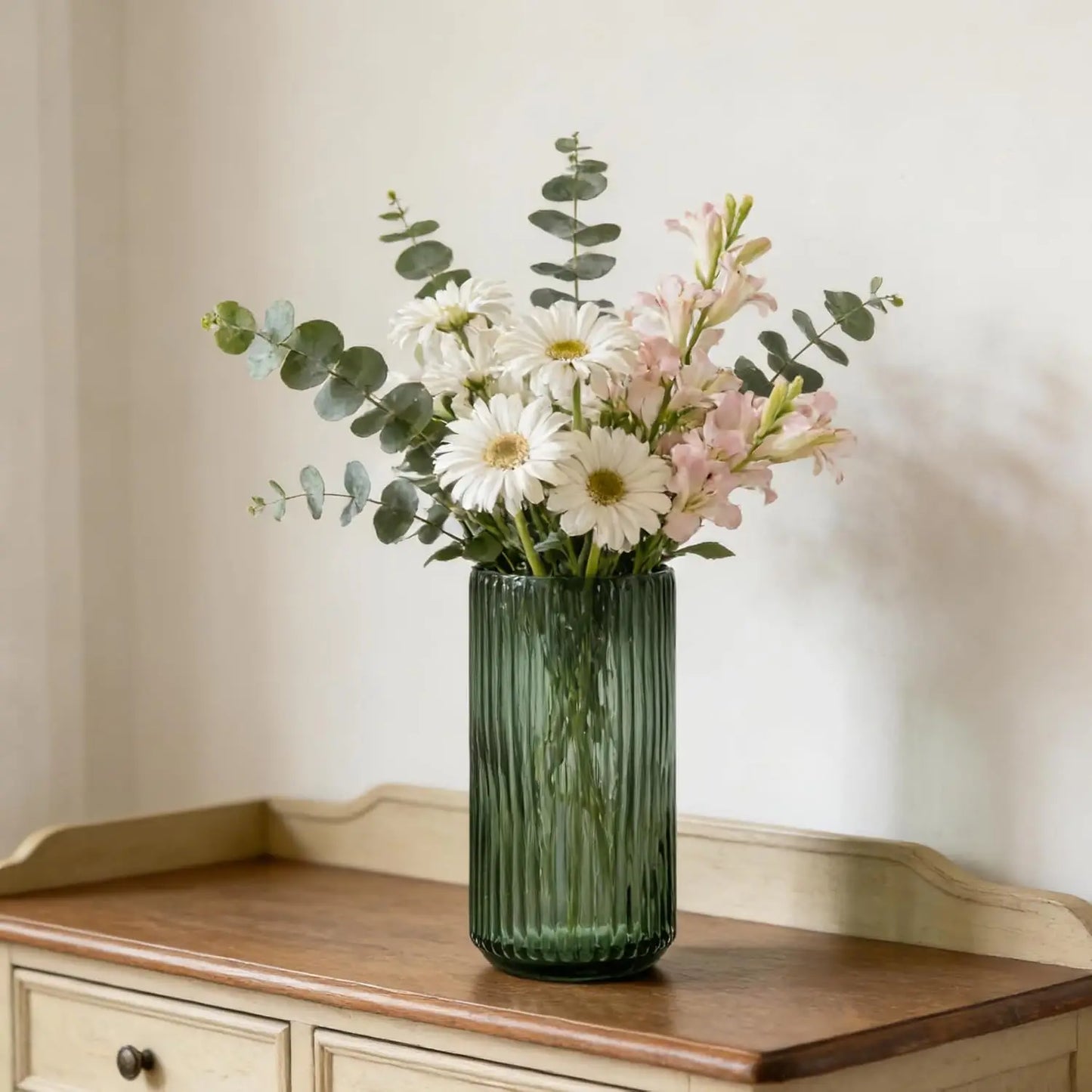 7.5" Thickened Glass Vase for Home Deco