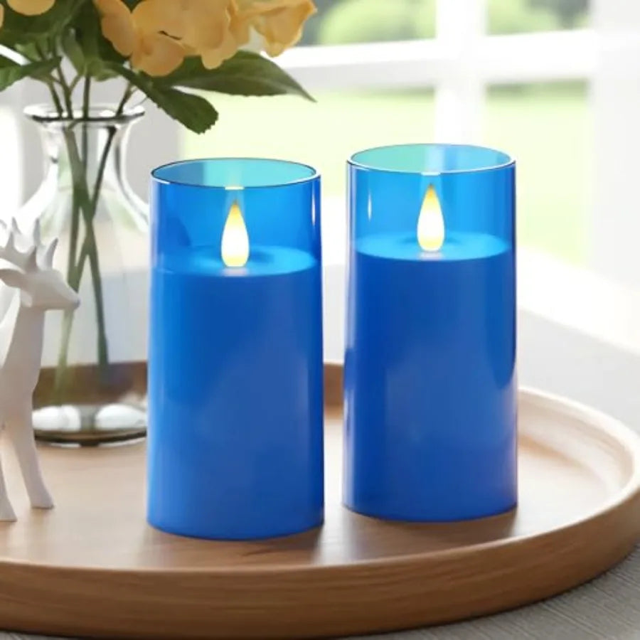 Realistic Flickering Flameless Candles, Battery Operated Candles,
