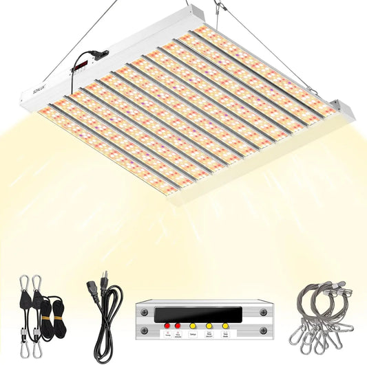 500W LED Grow Light 4x4/5x5ft  - Temp Control