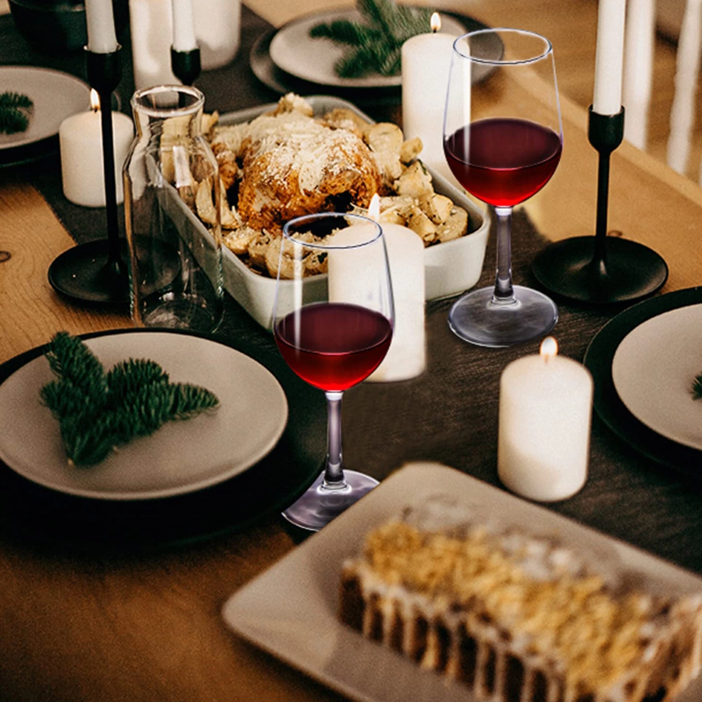 10 oz (Set of 2), Red Wine Glasses, Lead-free