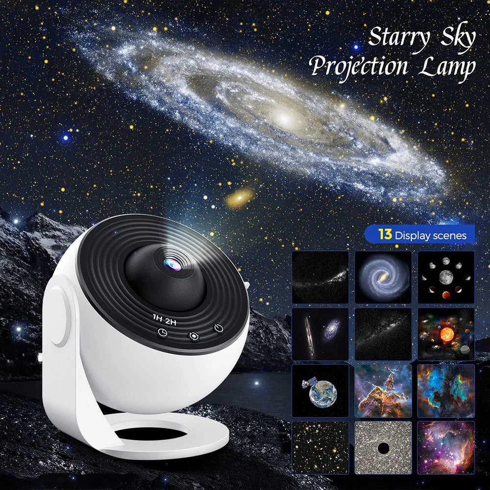 Galaxy Projector for Bedroom,  13 Film Discs