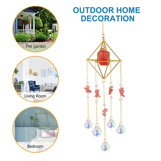 Crystal Prisms Pendant Wind Chime