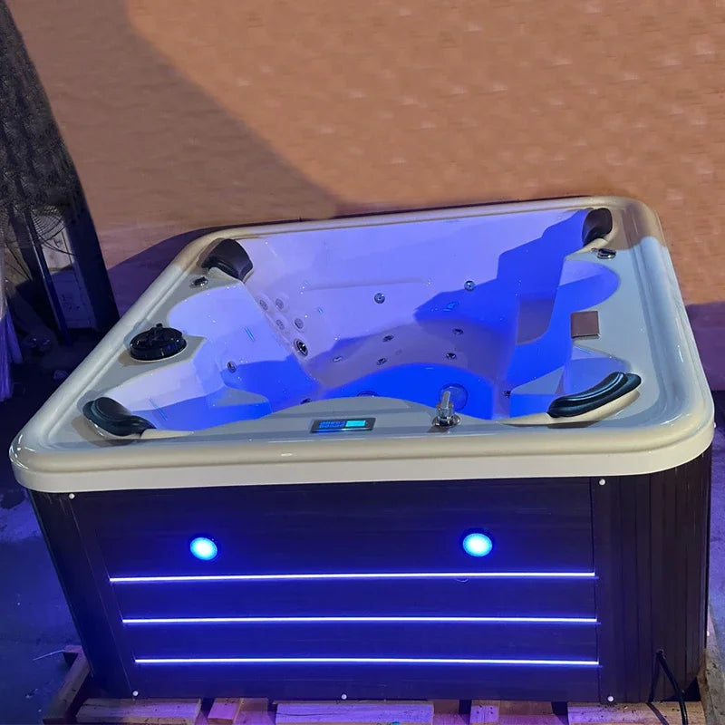 z 6 Persons Acrylic Hot Tub OutdoorSPA with Jacuzzie