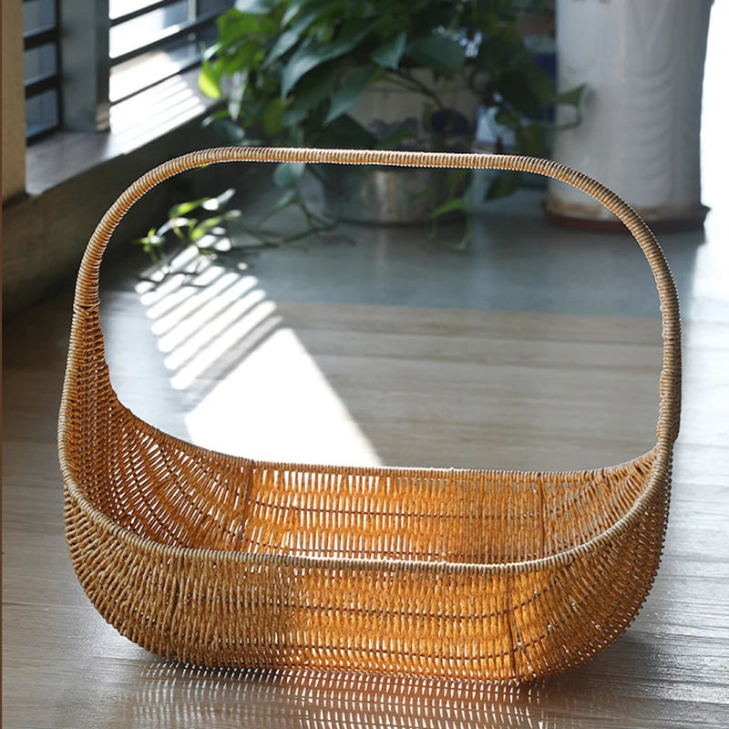 Wicker Picnic Basket Handle, Gift Basket