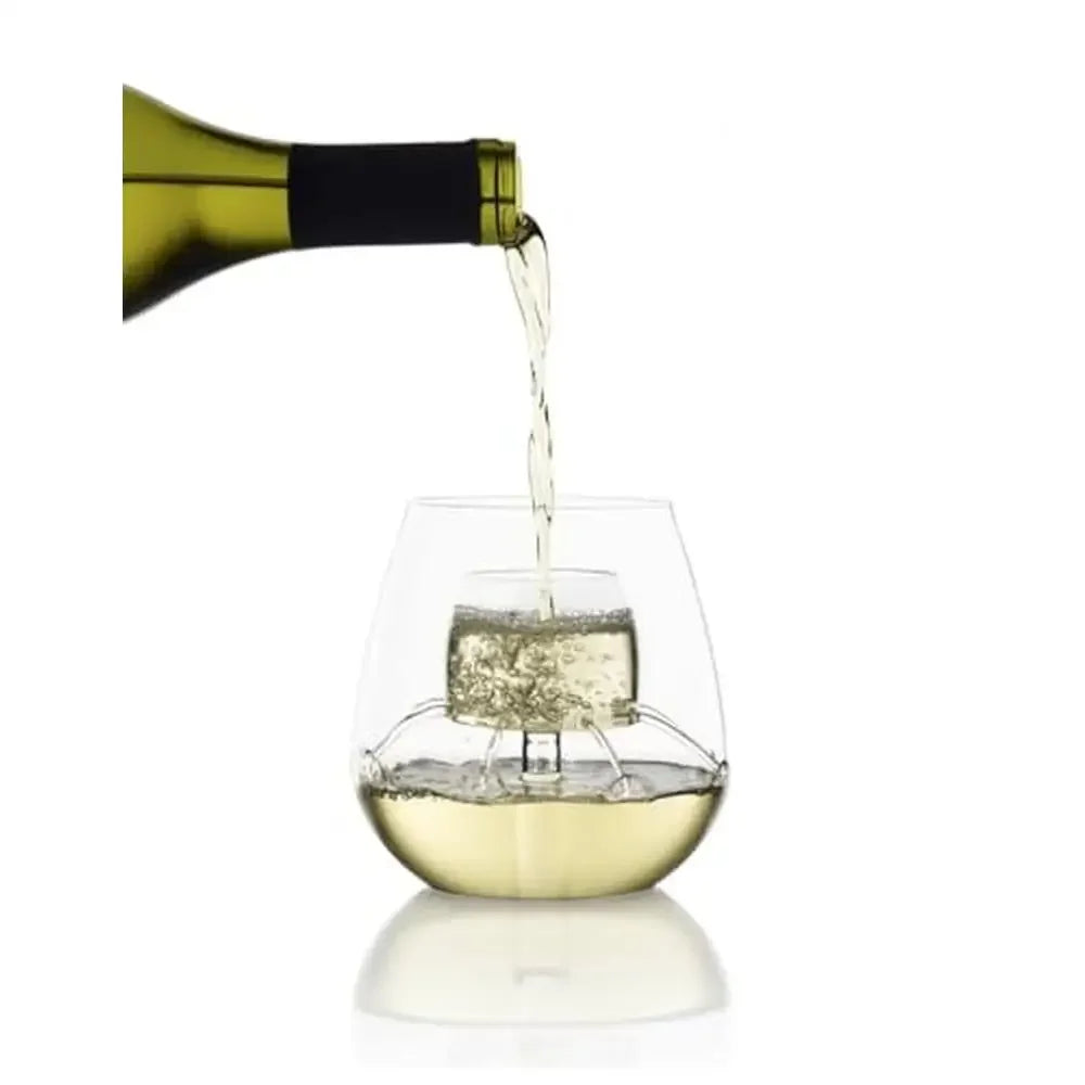 Stemless Aerating Wine Glasses Set of 2