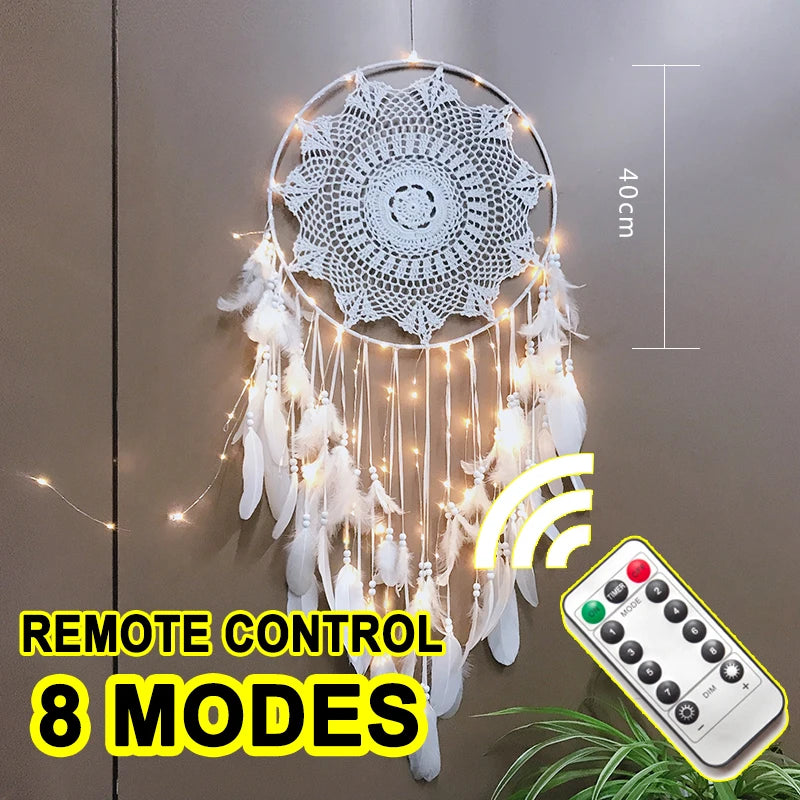 big dream catcher hanging/light decoration