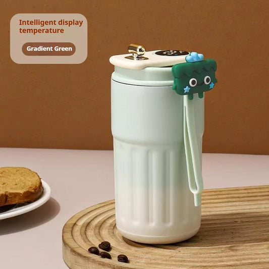 LED Temp Display Coffee Cup Stainless Steel Thermo Bottle