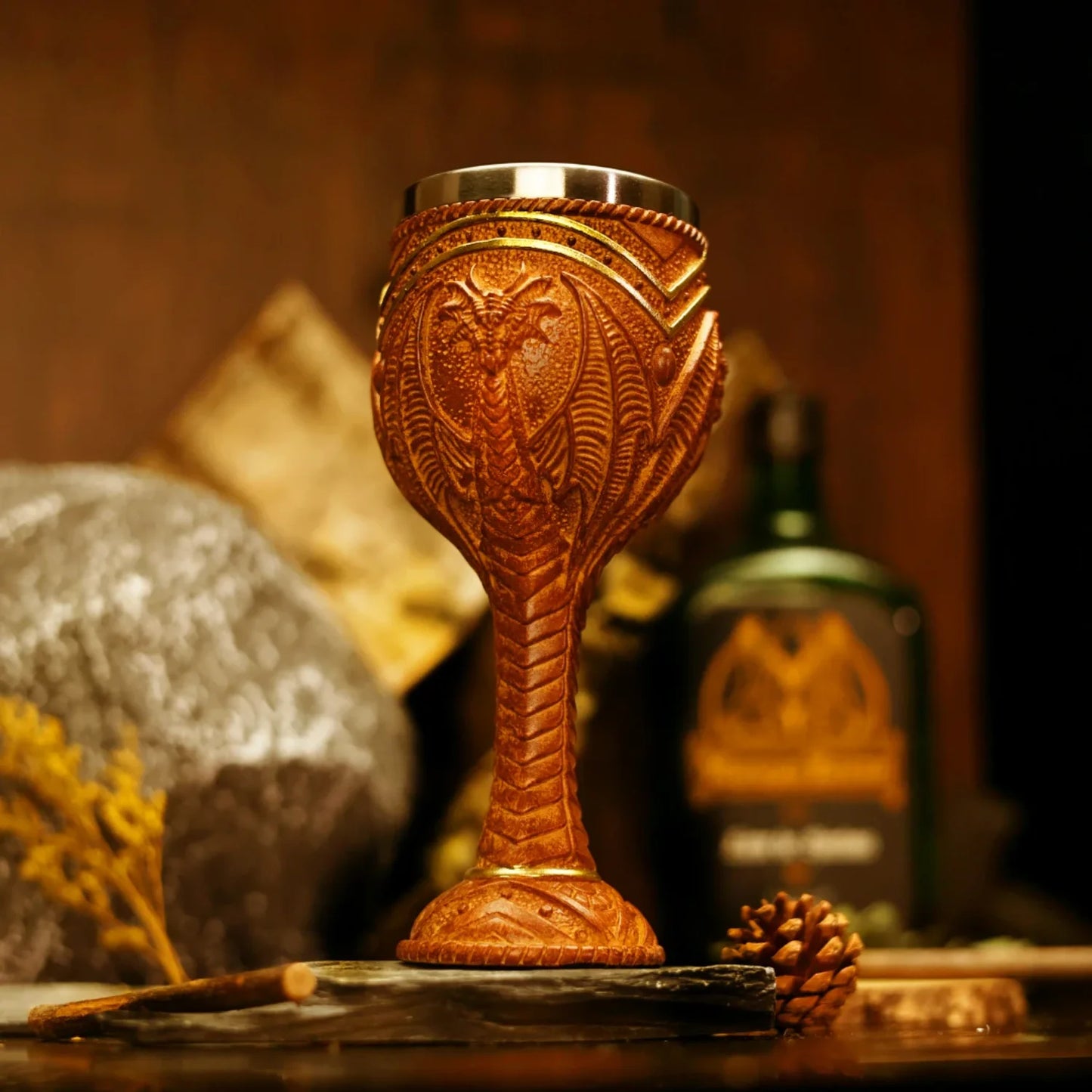 Dragon Goblet Coffee Mug - Wine glass