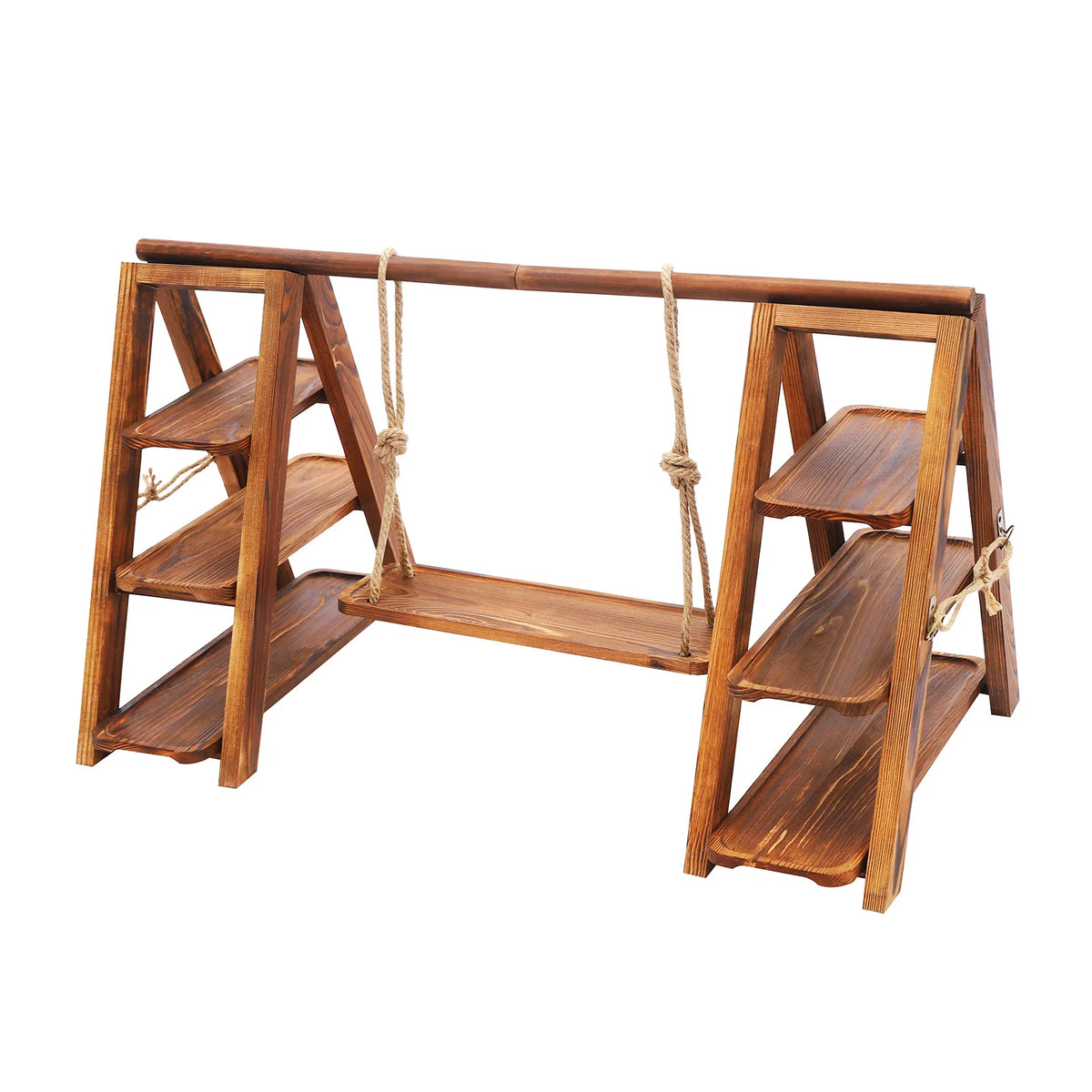 3-Tier Wooden Cake Stand Tray,