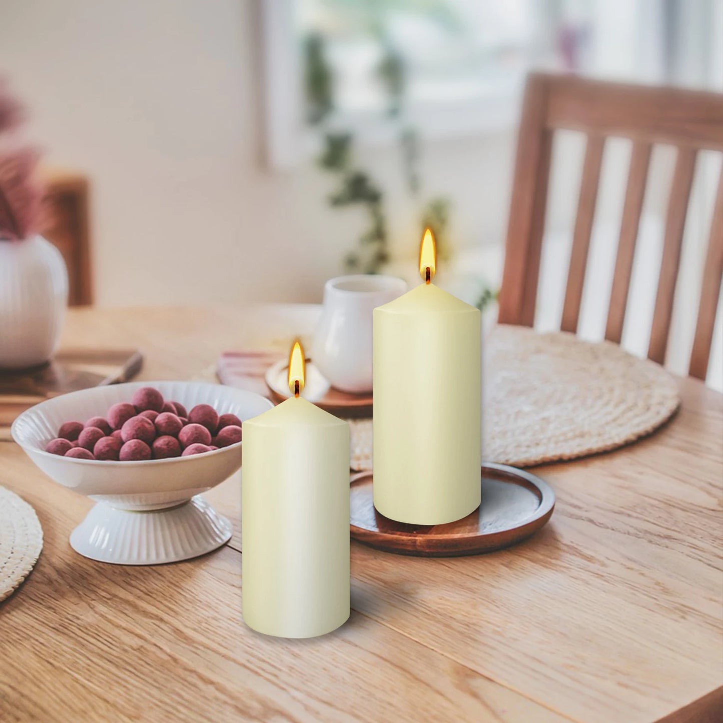 20 2-Inch Pillar Wax, Hand Poured