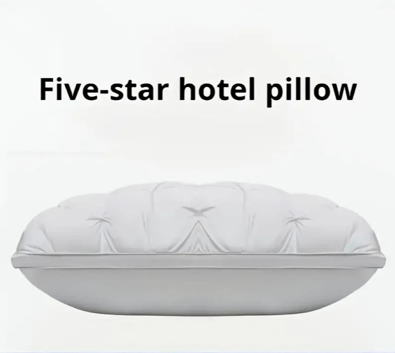 Luxurious Quality Pillow. Non-Collapse High Pillow Core