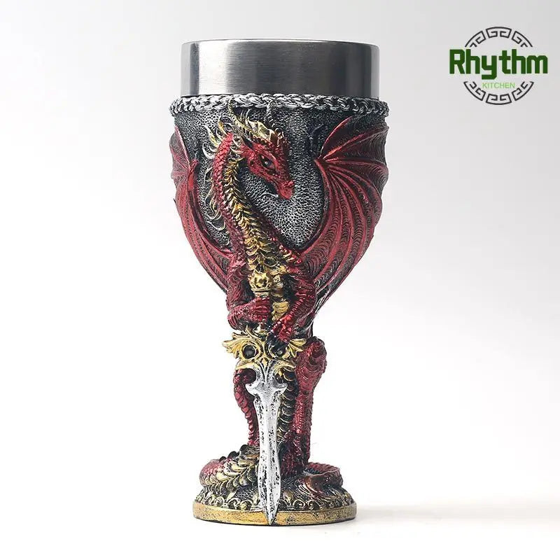 54 Styles Viking Pirate Series: Stainless Steel  Champagne Glass
