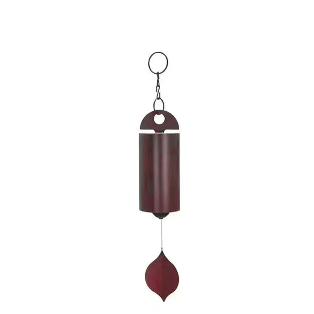 Copper Windchimes Retro Style Serenity Bell Wind Chimes Deep Resonance Deep Tone Cylinder for Patio Yard Porch Garden Decor