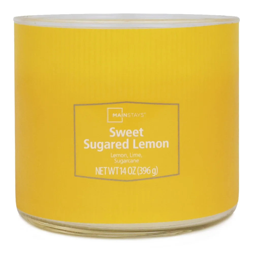 Sweet Sugared Lemon Scented Triple Wick