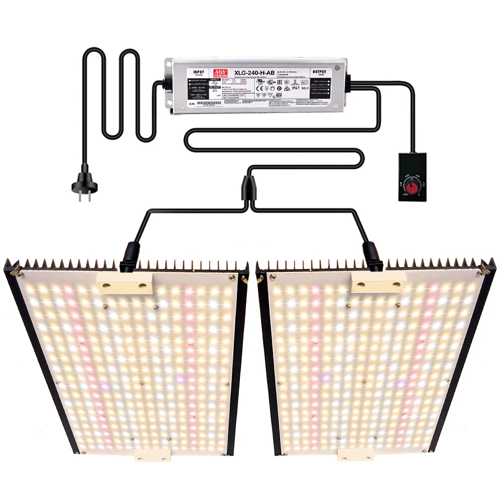 240Watt Led Grow Light Quantum Seeds To Plants