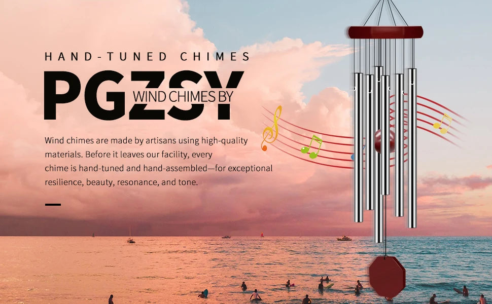 Large Deep Tone Memorial Wind Chimes