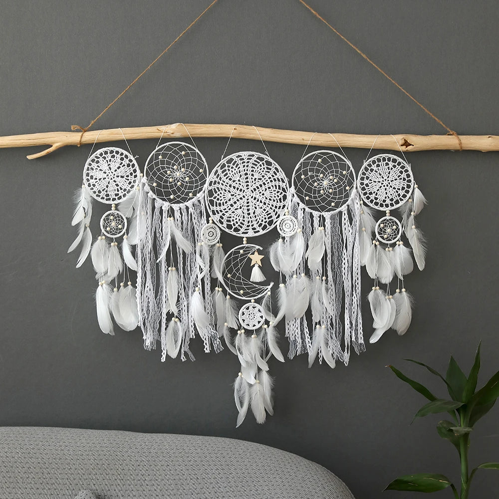 5pcs Dreamcatcher Set - Large Wall Hanging