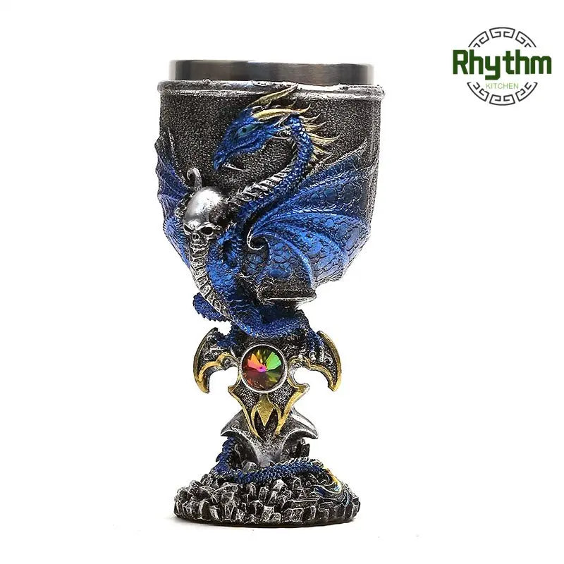 54 Styles Viking Pirate Series: Stainless Steel  Champagne Glass