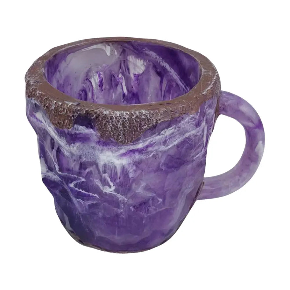 400ml  Mineral Colored Crystal Mug Coffee Cup