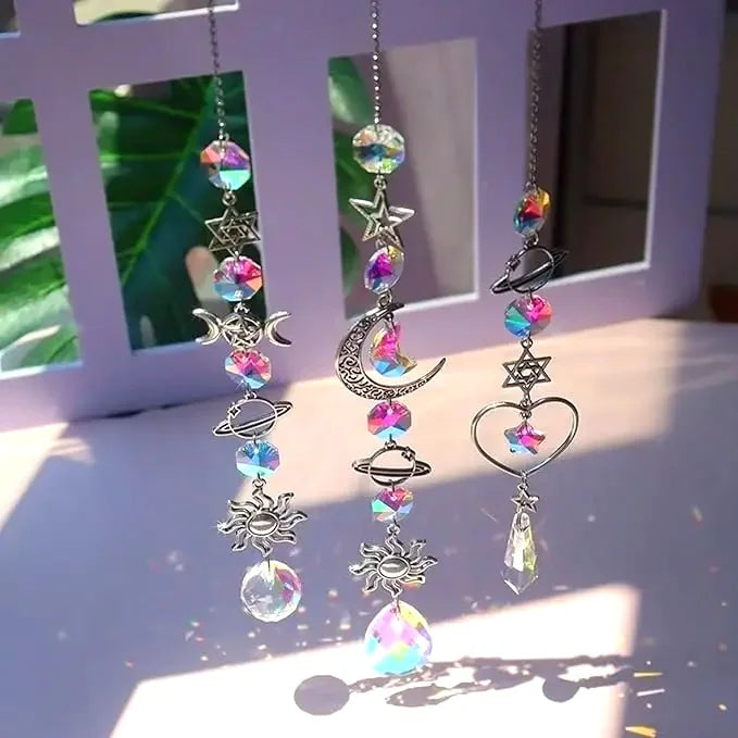 Crystal Wind Chime Rainbow Maker Sun Catcher Dream Catcher