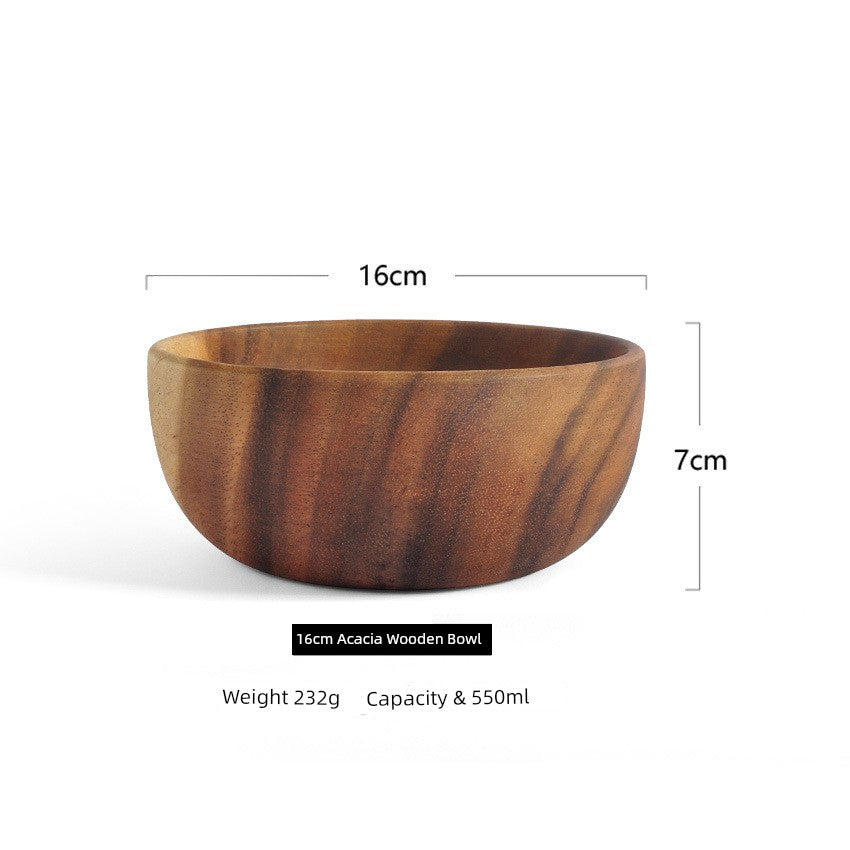 Acacia Wooden Bowl Salad Bowl Woodware