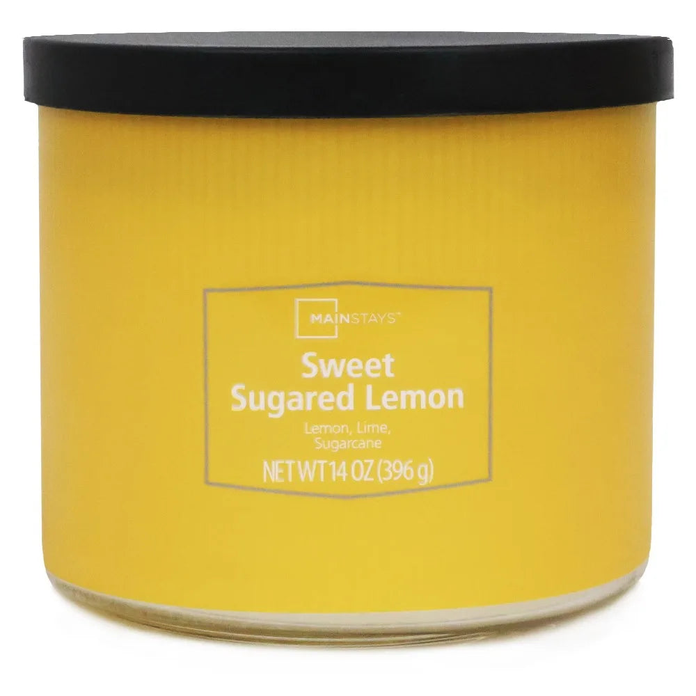 Sweet Sugared Lemon Scented Triple Wick