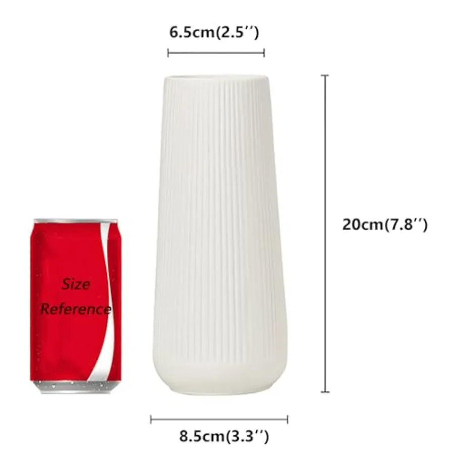 Ceramic Vase for Flower, for Pampas Grass,