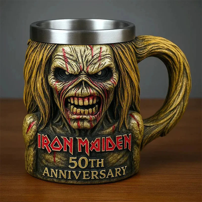 Army Military Beer Mug Resin Stainless Steel