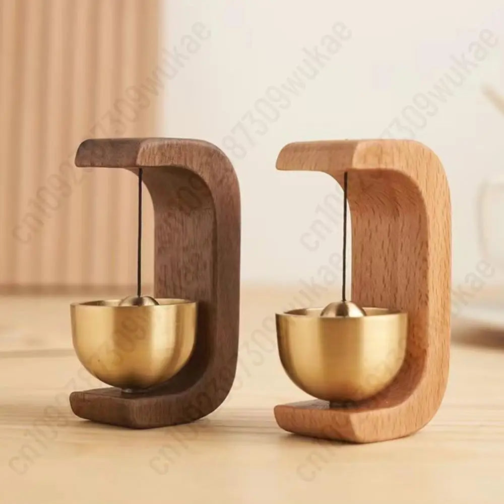 Hanging Wood Doorbell Chime Magnetic Loud Door Bell