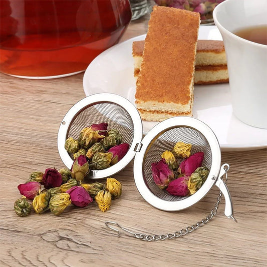 Stainless Steel Tea Strainer Infuser Mesh Ball Reusable