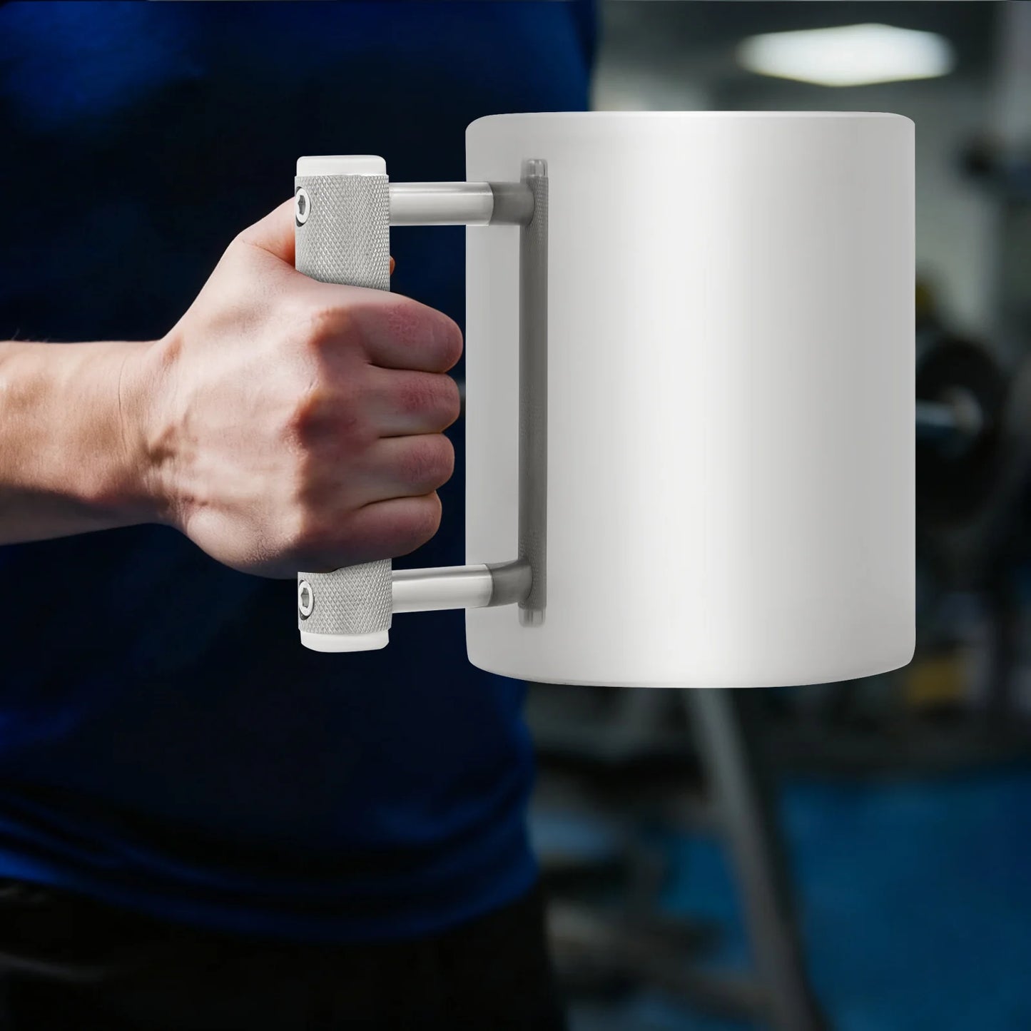 Dumbbell Heavy Cup 18/26lbs, Stainless Steel Fitness Cup 10.56/13.53oz,