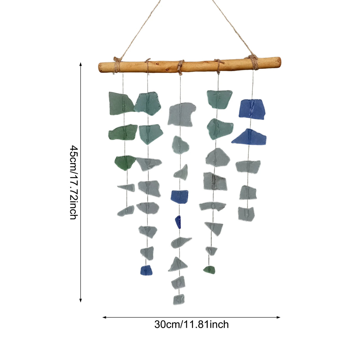 Glass Wind Chimes Soothing Sound Windbell