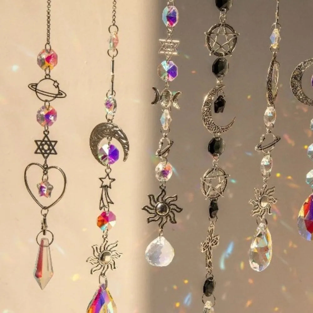 Crystal Wind Chime Rainbow Maker Sun Catcher