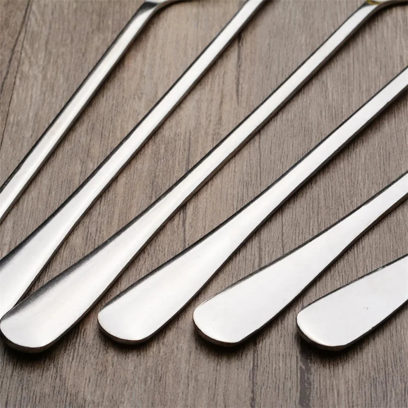 Long Handled Stainless Steel Coffee Spoon, Dessert, Tea