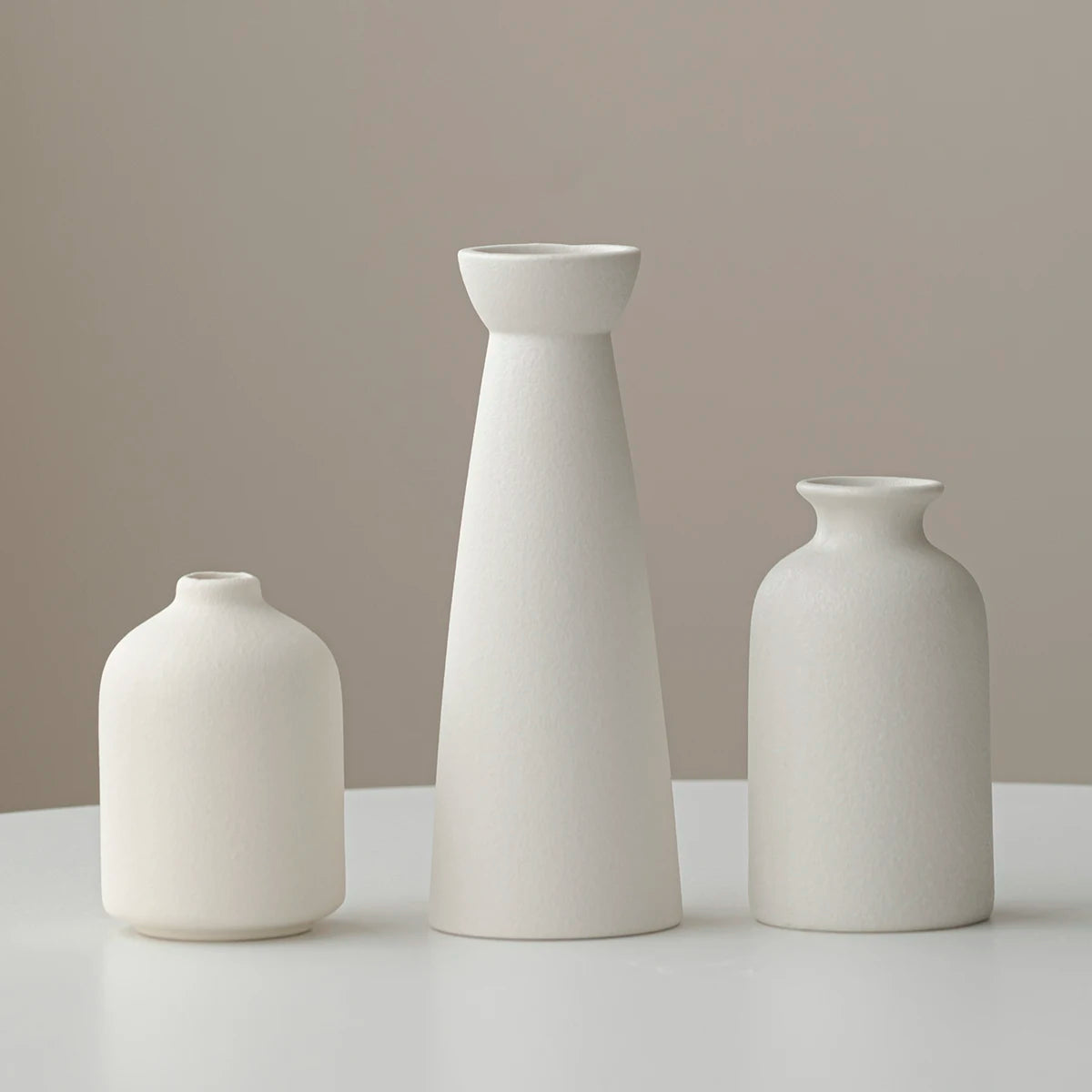 Ceramic vase Set-3 Small Flower vases