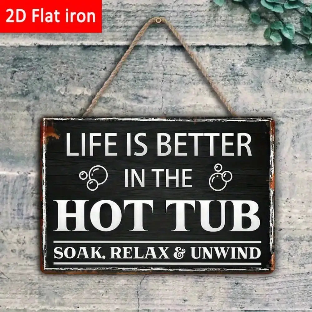 1PC Tin Sign  8x12in/20x30cm