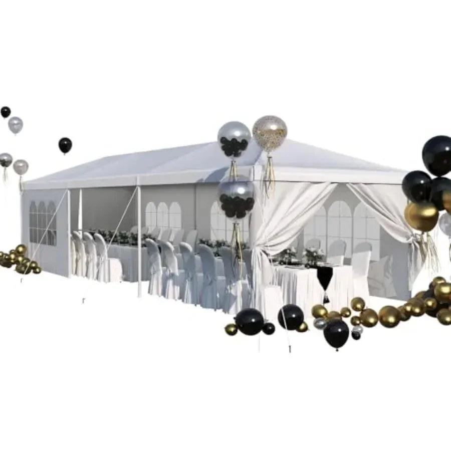 10'x30' Outdoor Heavy Duty  Tent Waterproof Sidewalls
